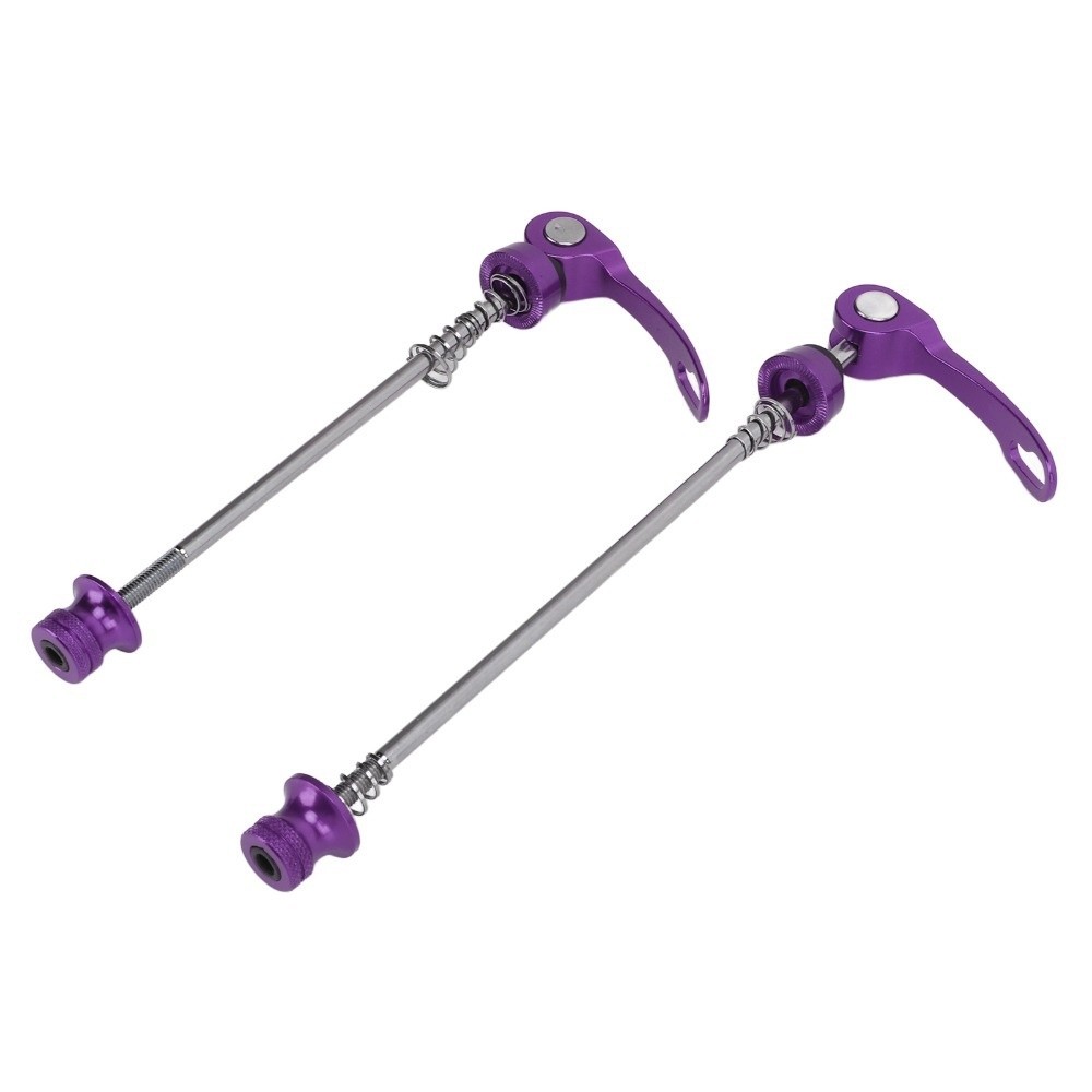 Quick Release Skewer - 1 ペア 100/135 ミリメートル自転車クイックリリース串高強度アルミ合金クイックリリースアクスル簡単なインストール