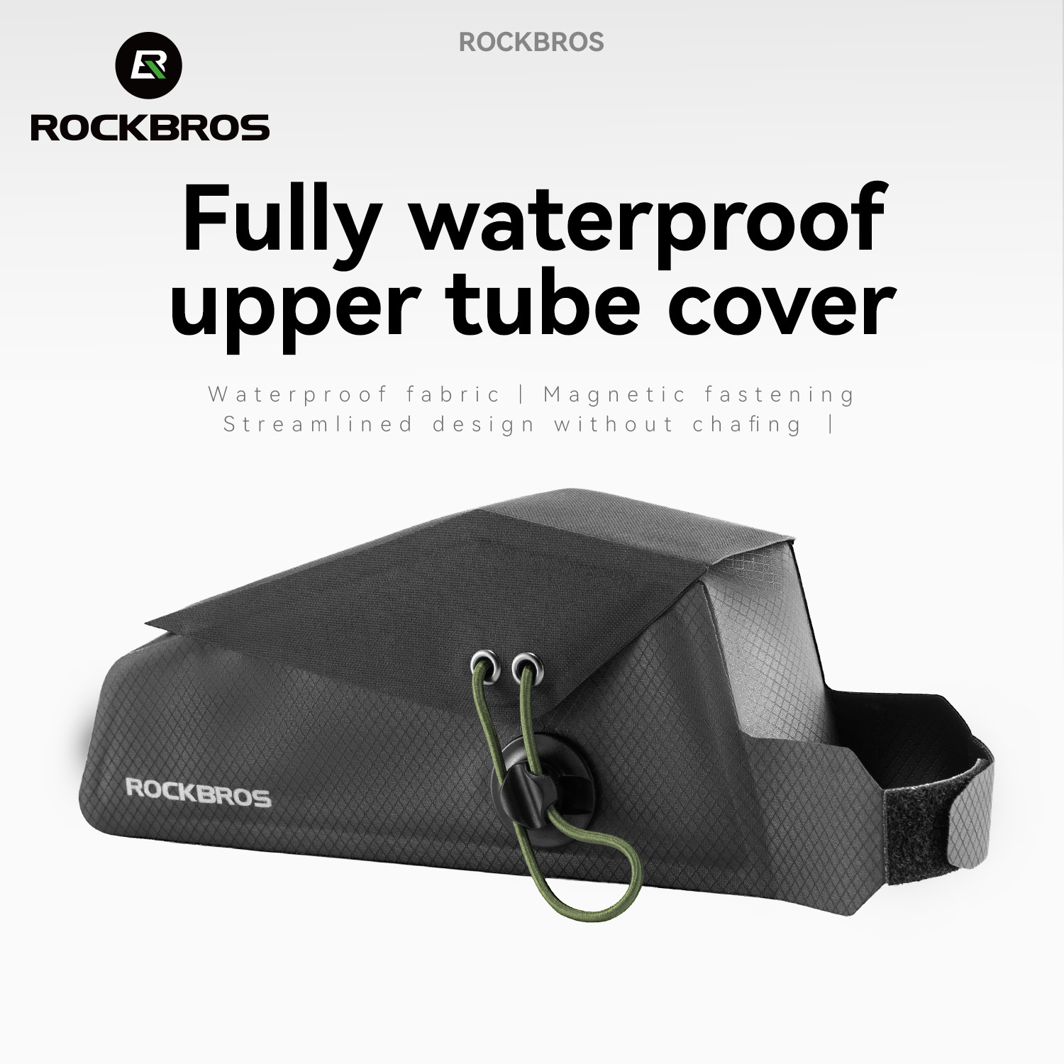 Cycling Gear Backpack - ROCKBROS ロードバイクバッグ 防水 グラベルバイクバッグ フロントフレーム トップチューブバッグ