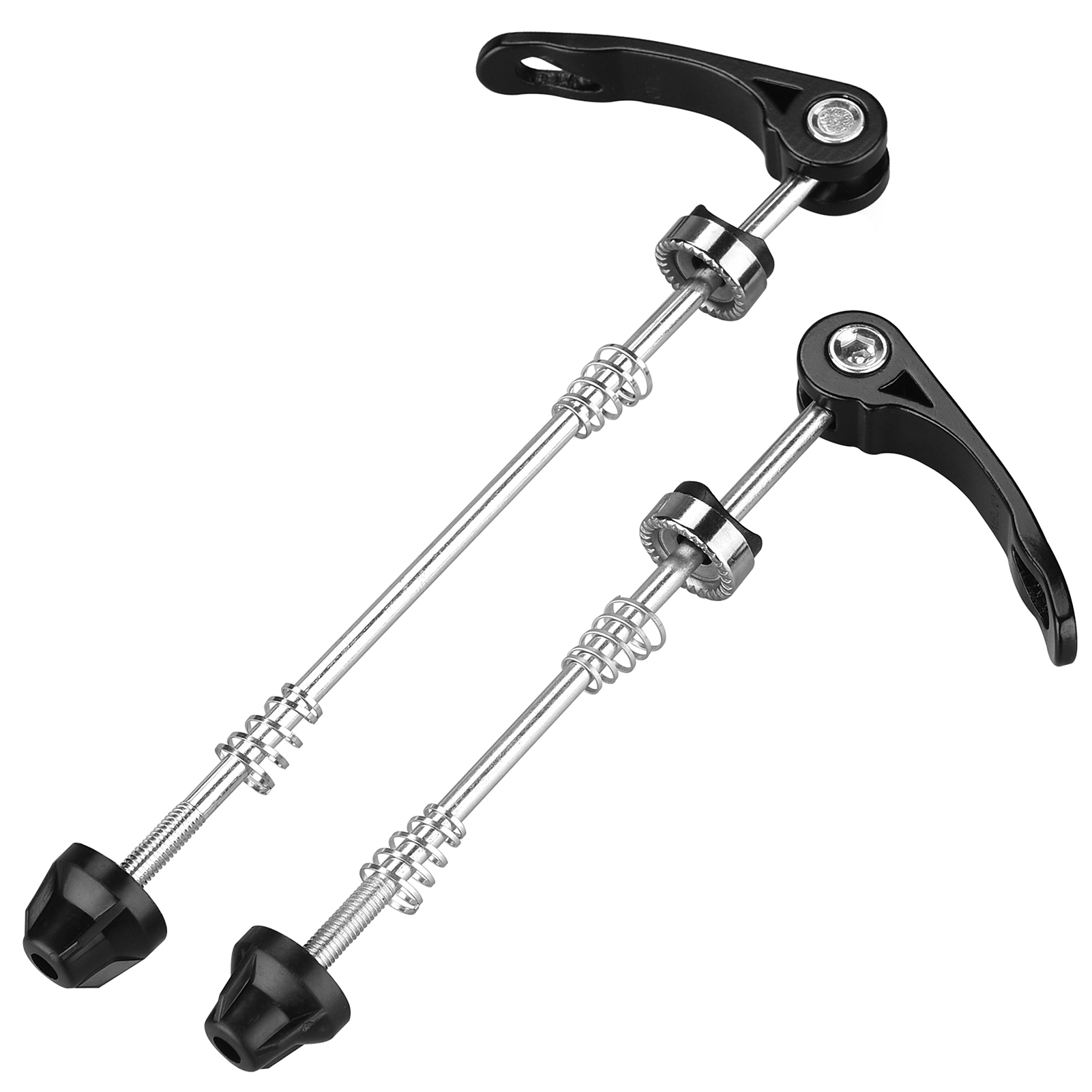 Quick Release Skewer - マウンテンバイクホイールアクスル,クイックリリース串,ロードバイク,マウンテンバイク,クリップレバーアクスル,155mm, 190mm
