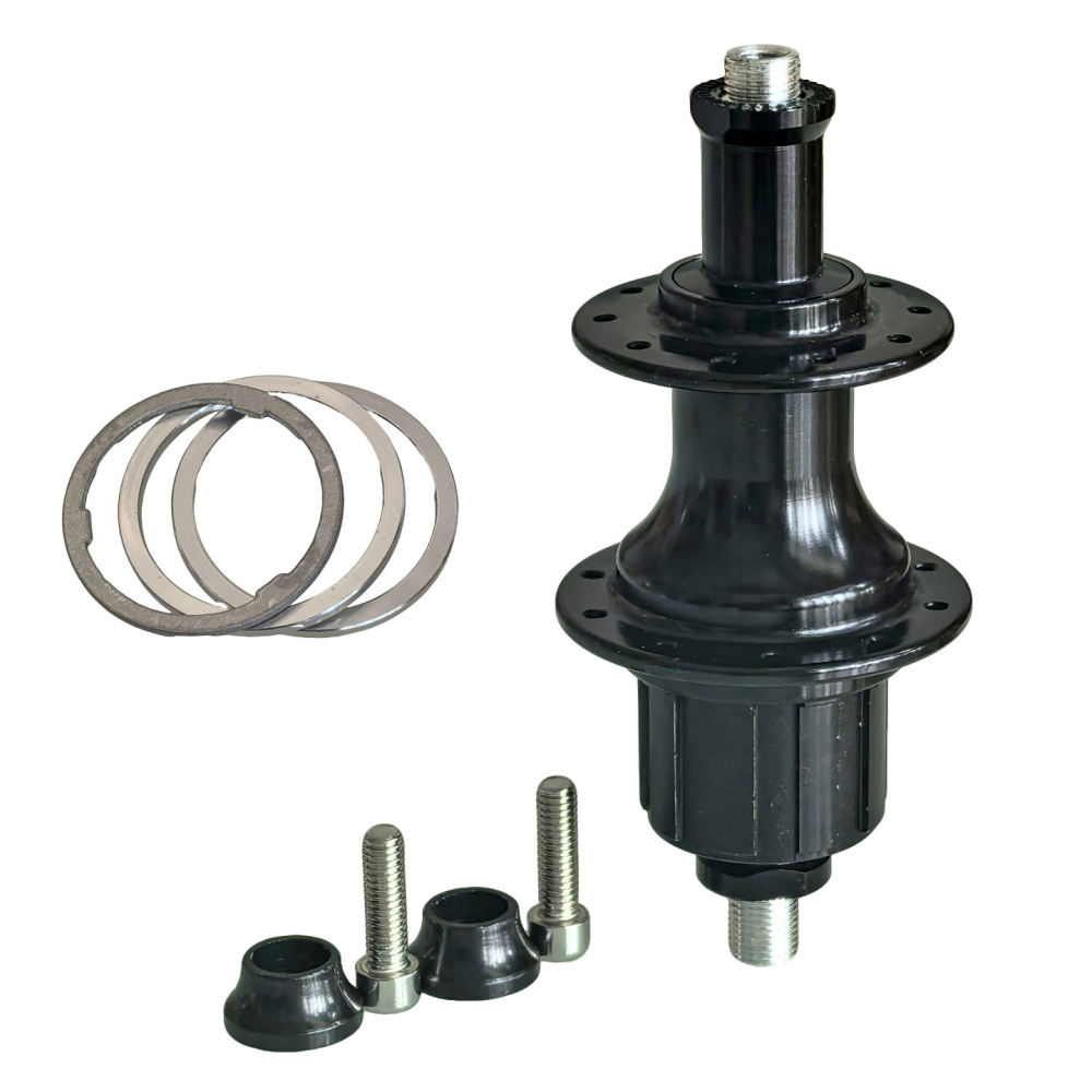 Cycling Gear Hub - 折りたたみ自転車用リアハブアセンブリ。112mm、O L D 20H、4ベアリング、密閉式。5速、6速、7速のギアに対応。自転車の修理に。