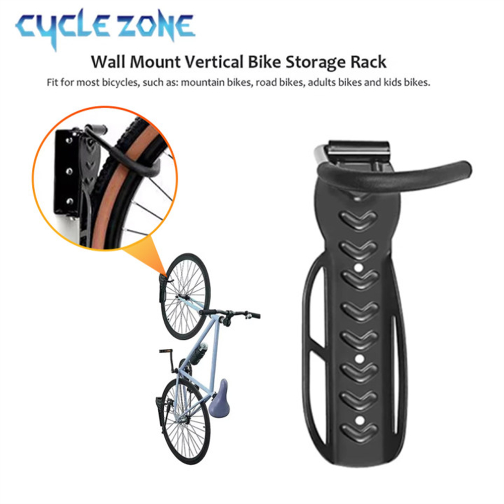 Cycling Gear Wall Storage - 調整可能な折りたたみ自転車壁マウントラック垂直水平 MTB ロードバイク収納ハンガーフックバックルディスプレイ駐車場用