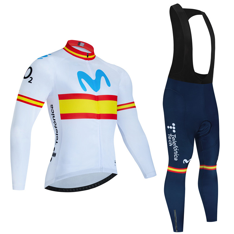 メンズMovistar長袖サイクリングジャージ,サイクリング - Cycling Gear Leaderboard のレビューと価格