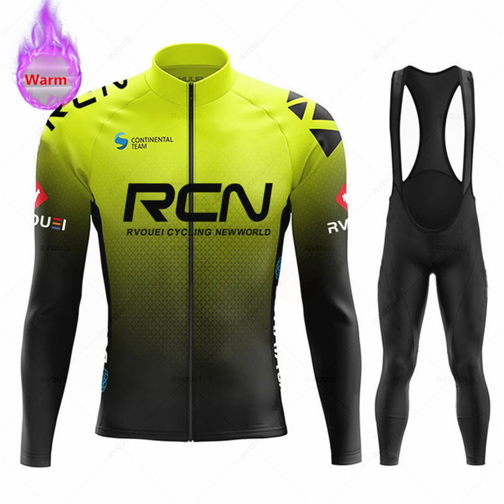 Rvouei チーム冬サーマルフリースサイクリングジャージセ - Cycling Gear Leaderboard のレビューと価格