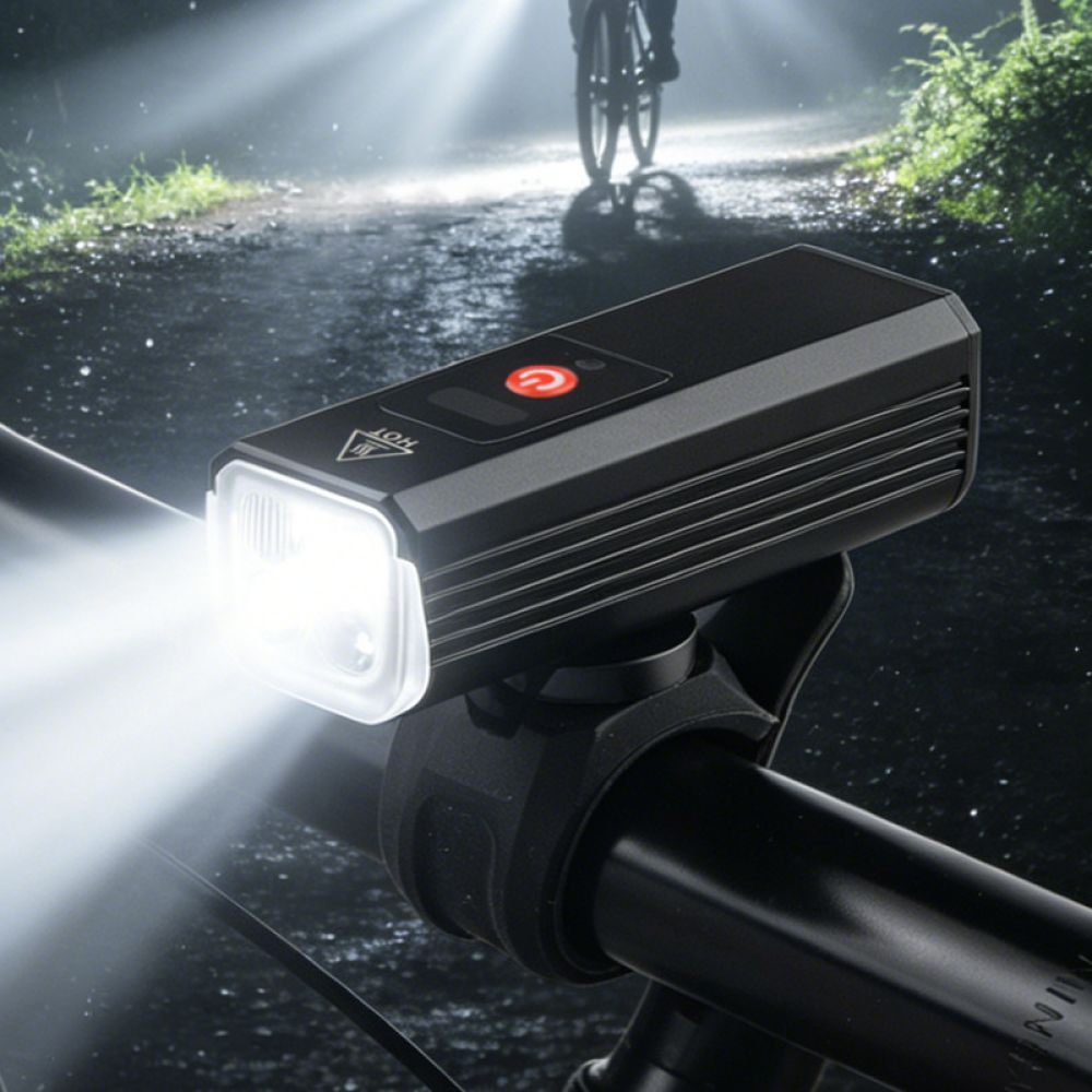 超高輝度バイク用ヘッドライト、4つのLEDビーズを搭載、US - Cycling Quads のレビューと価格