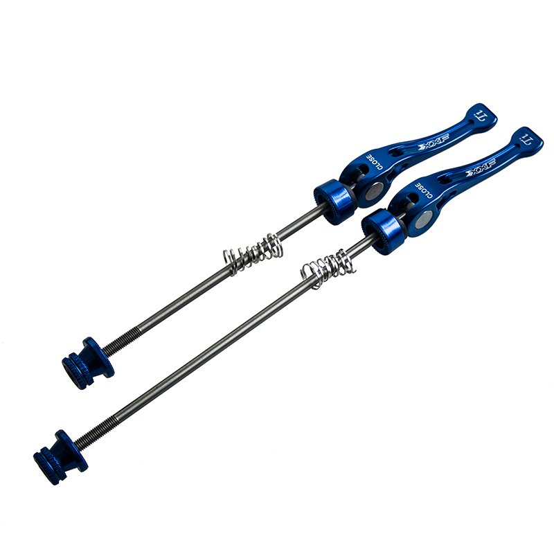 チタンバイク用クイックリリースシャフト串,フロントおよびリア - Quick Release Skewer のレビューと価格