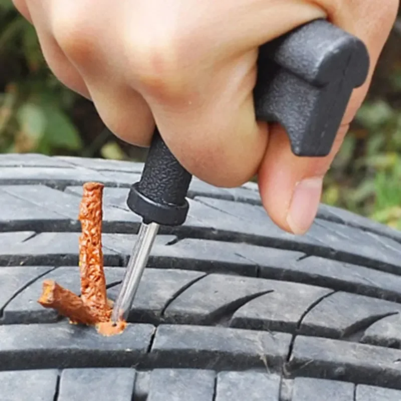 携帯用クイックフィックスチューブレスタイヤ修理キット、ゴムス - Tubeless Tire Sealant のレビューと価格