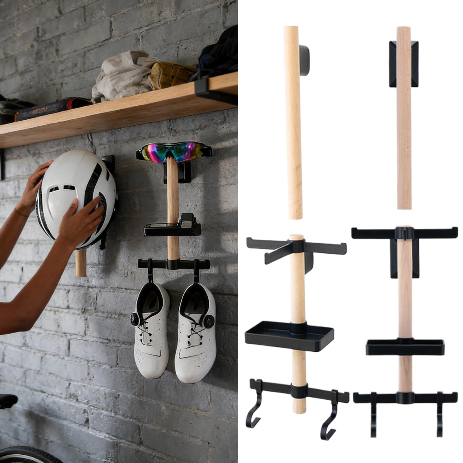サイクリング用品収納壁掛けホルダー サイクリングヘルメット/ - Cycling Gear Wall Storage のレビューと価格