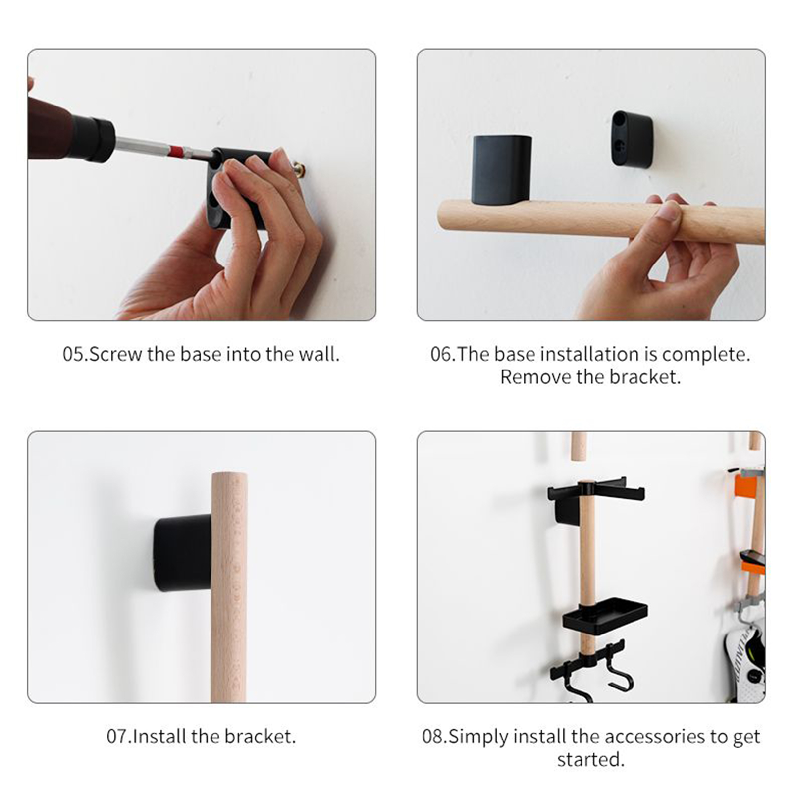 サイクリング用品収納壁掛けホルダー サイクリングヘルメット/ - Cycling Gear Wall Storage のレビューと価格