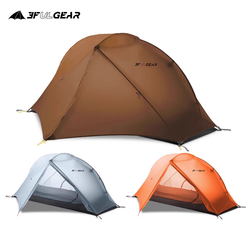 3F UL ギア 1 人キャンプテント超軽量防水屋外旅行テン - Cycling Gear Backpack のレビューと価格