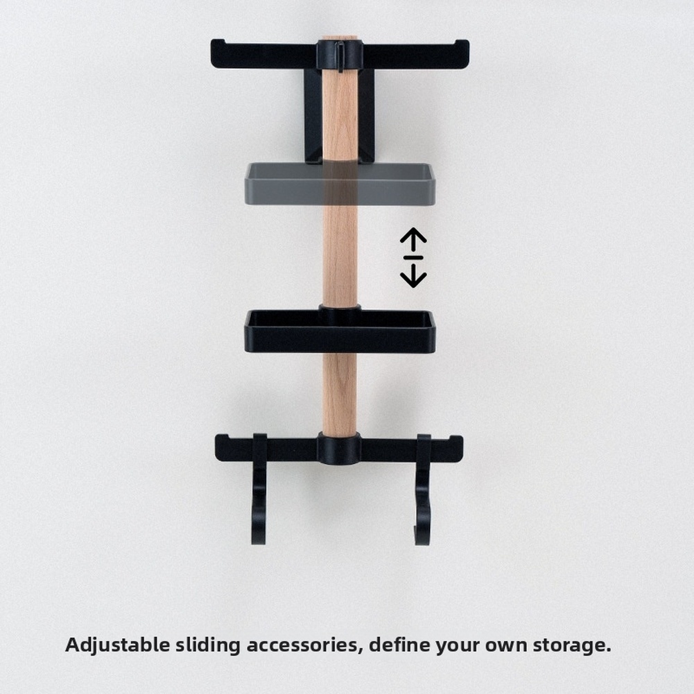 ヘルメット、メガネ、小型のサイクリング用品を収納できる、天然 - Cycling Gear Wall Storage のレビューと価格