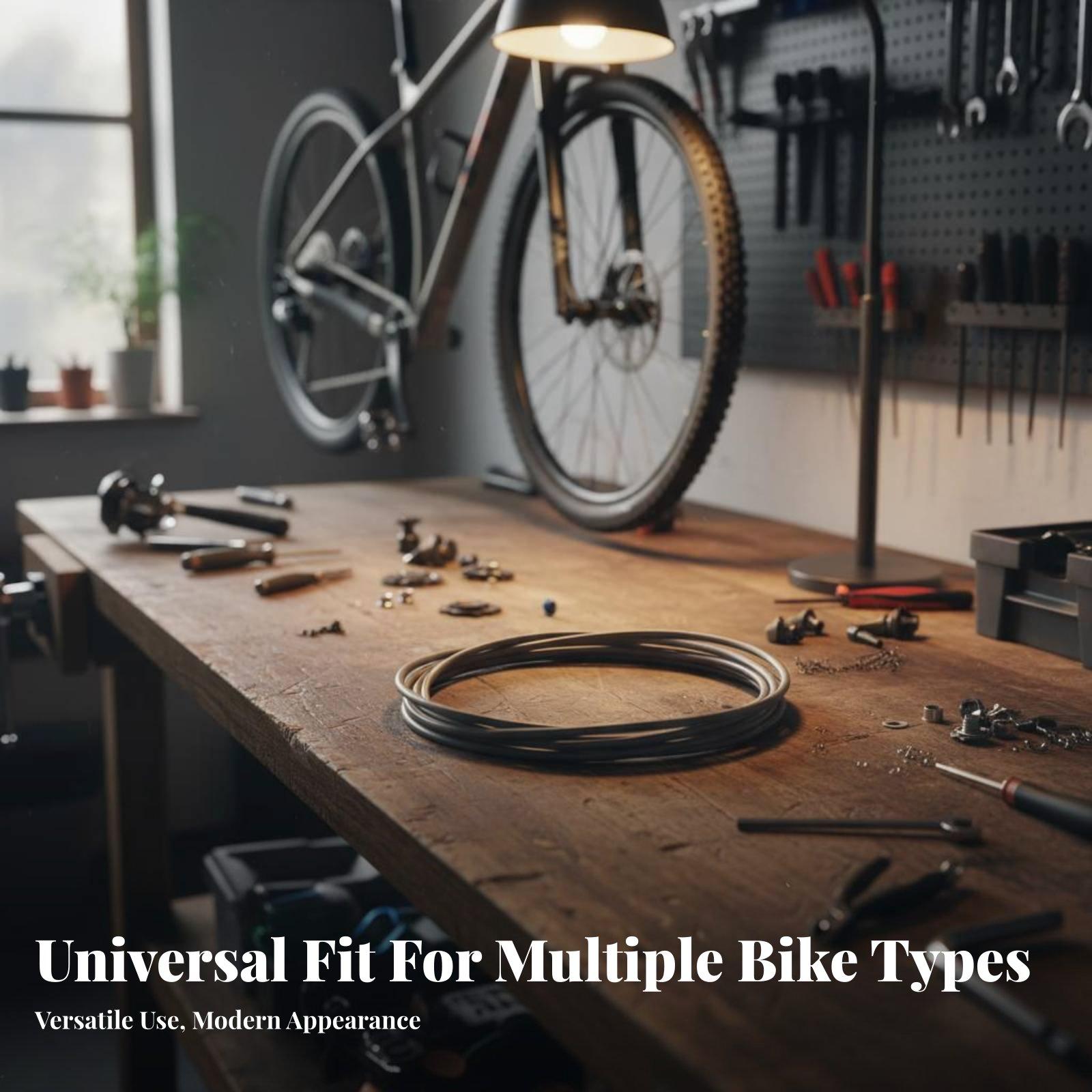 カスタムカラーの自転車用ブレーキケーブル。10種類の鮮やかな - Cycling Gear Essentials のレビューと価格
