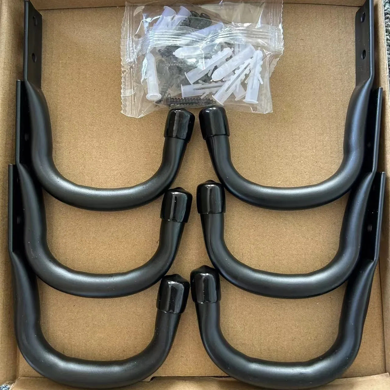 自転車壁掛けJフック 家庭用ガレージ ヘビーデューティーサポ - Cycling Gear Wall Storage のレビューと価格