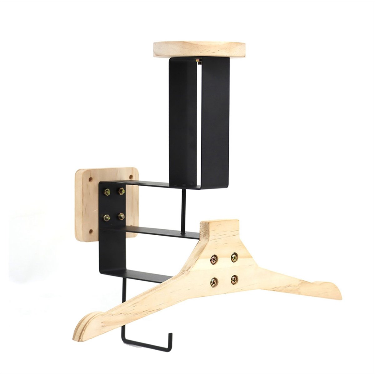 新入荷 オートバイ木製ヘルメットホルダー 壁掛け多目的ラック - Cycling Gear Wall Storage のレビューと価格