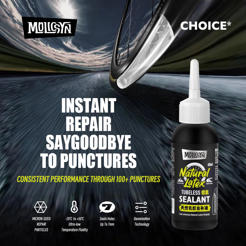 MolicSYN バイク チューブレス シーラント - MT - Tubeless Tire Sealant のレビューと価格