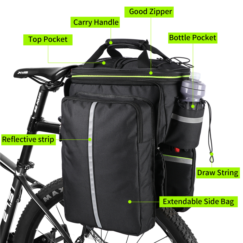 WEST BIKING 3 in 1 防水自転車トランクバッ - Cycling Gear Backpack のレビューと価格