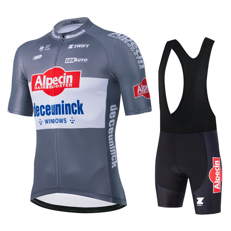 Alpecin プロサイクリングジャージセット男性ビブショー - Cycling Gear Leaderboard のレビューと価格
