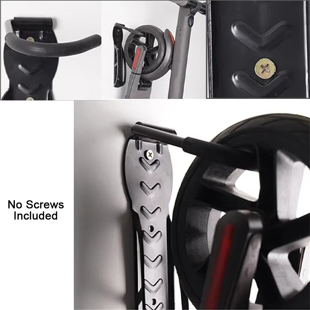 調整可能な折りたたみ自転車壁マウントラック垂直水平 MTB  - Cycling Gear Wall Storage のレビューと価格