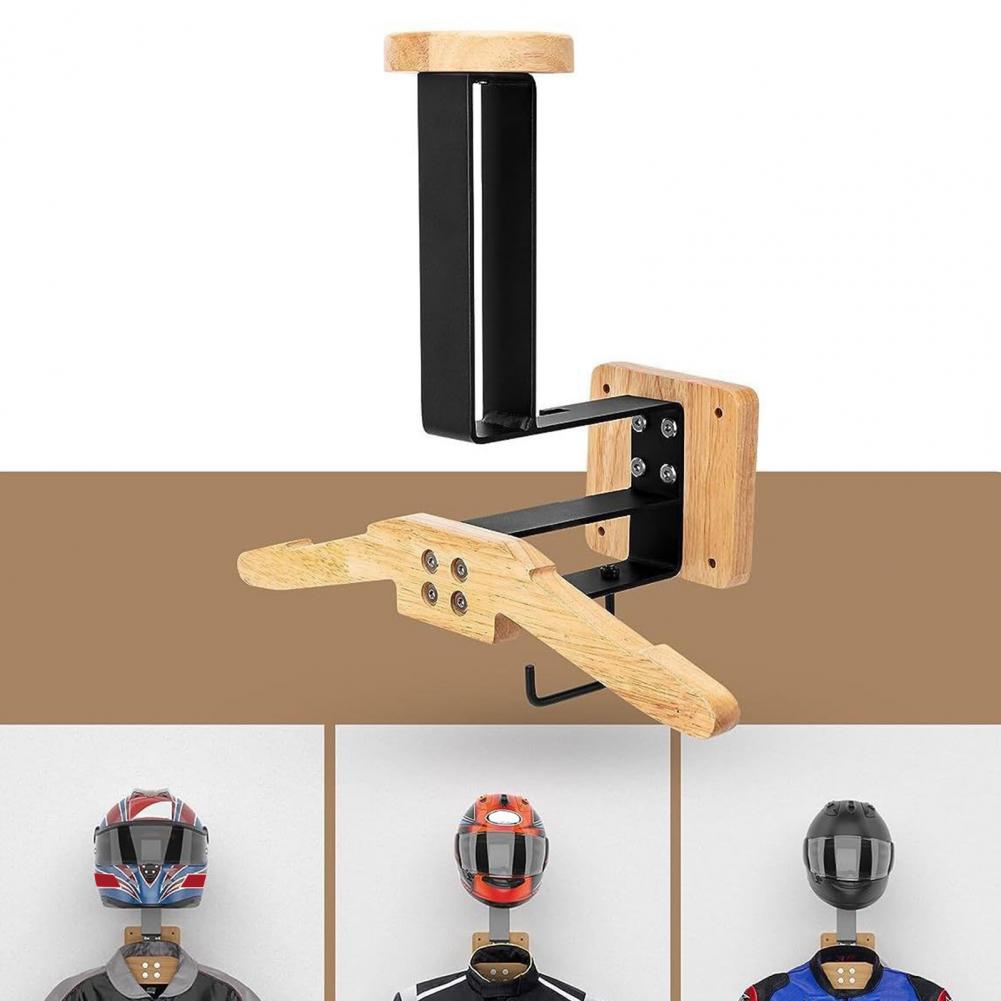 オートバイのヘルメットとジャケット用のウォールマウント、強力 - Cycling Gear Wall Storage のレビューと価格