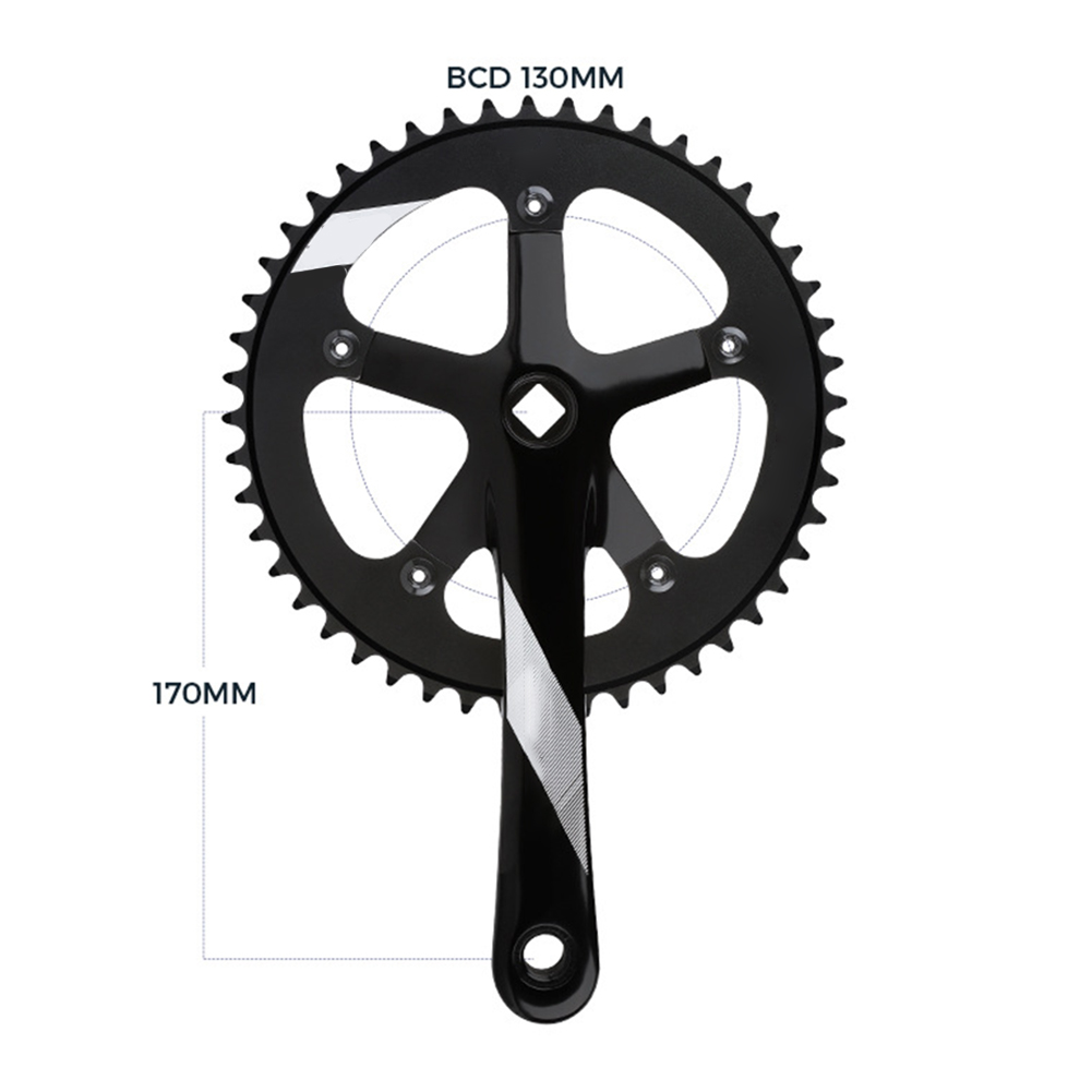 7075アルミニウム合金製170mmクランクセット、BCD1 - Fixed Gear Cycling Kit のレビューと価格