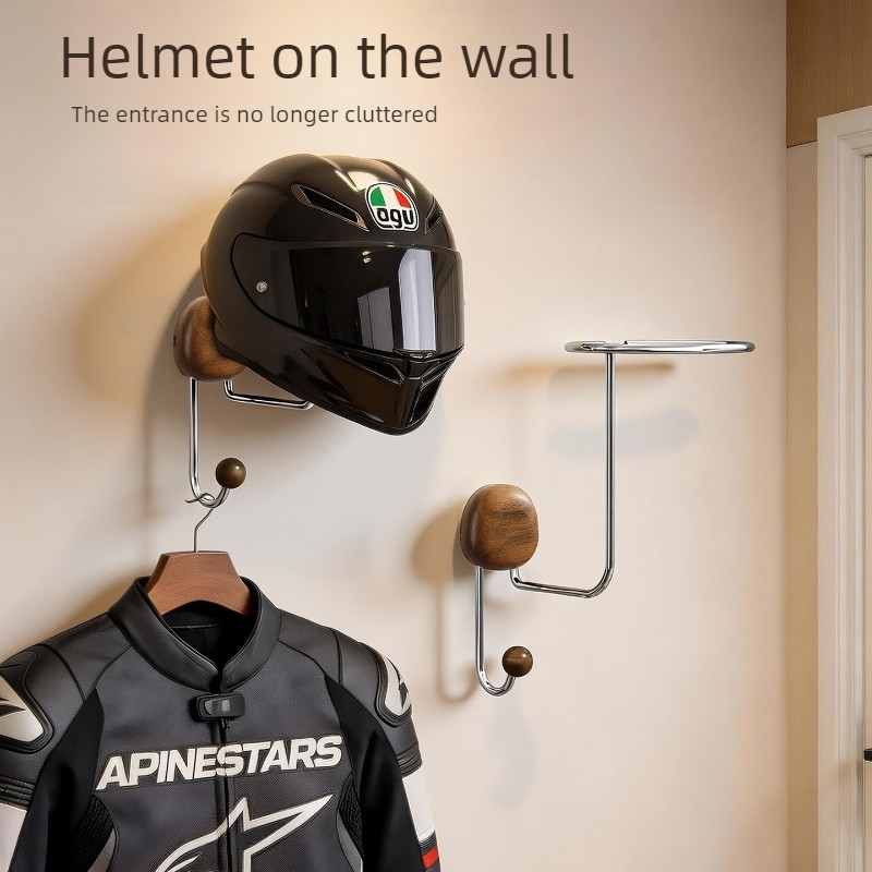壁掛け式ヘルメット収納ラック 穴あけ不要 高耐久性 ヘルメッ - Cycling Gear Wall Storage のレビューと価格