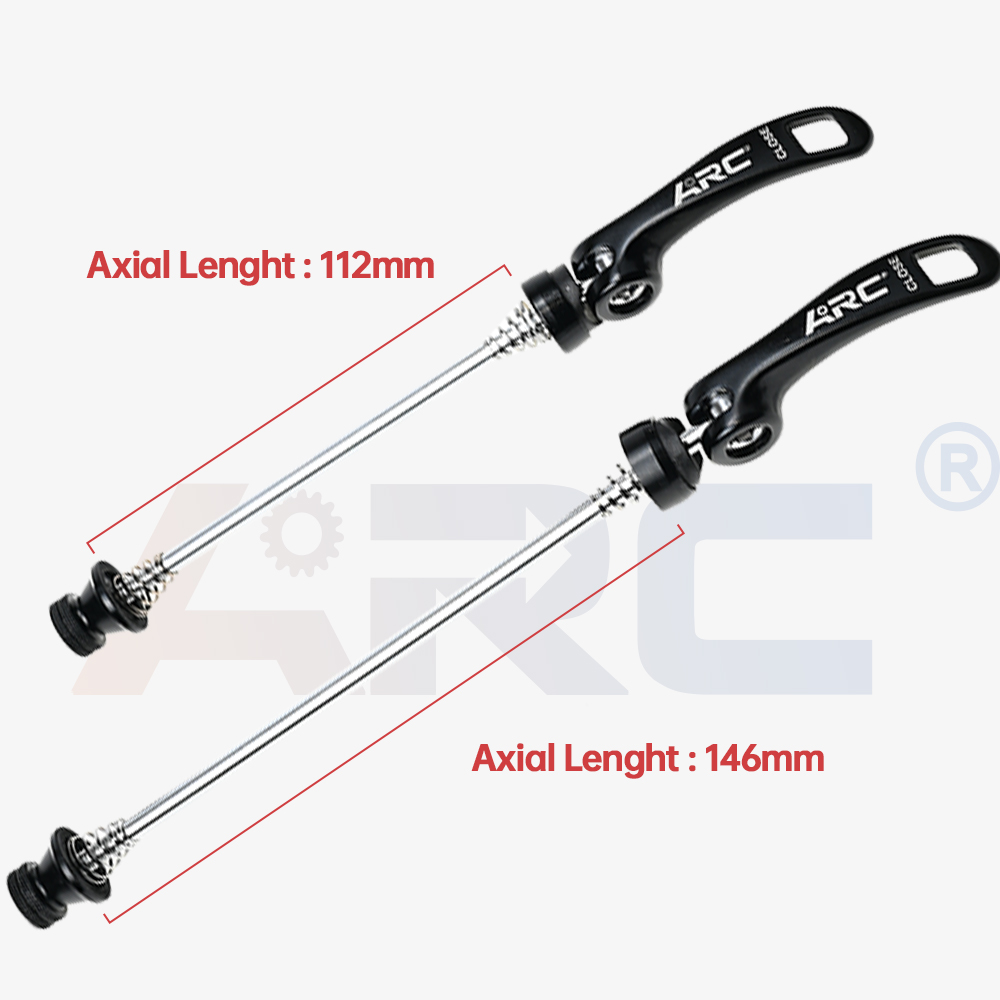 ARC QR001 バイククイックリリース アルミ合金製スキ - Quick Release Skewer のレビューと価格