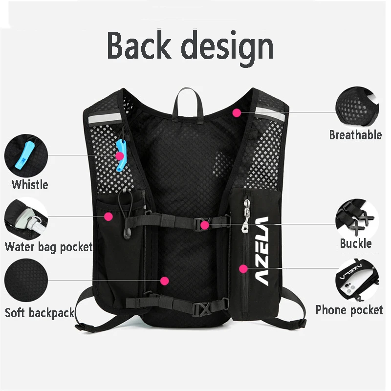 ランニング用ハイドレーションベストバックパック、軽量ジョギン - Cycling Gear Backpack のレビューと価格