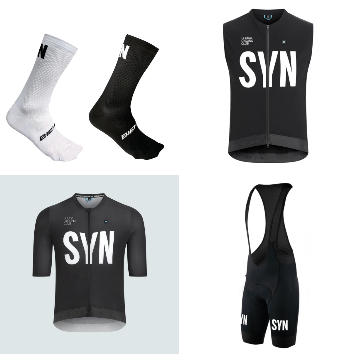 夏用半袖自転車スーツ 2026 ブラックブルー SYN 便利 - Cycling Gear Leaderboard のレビューと価格
