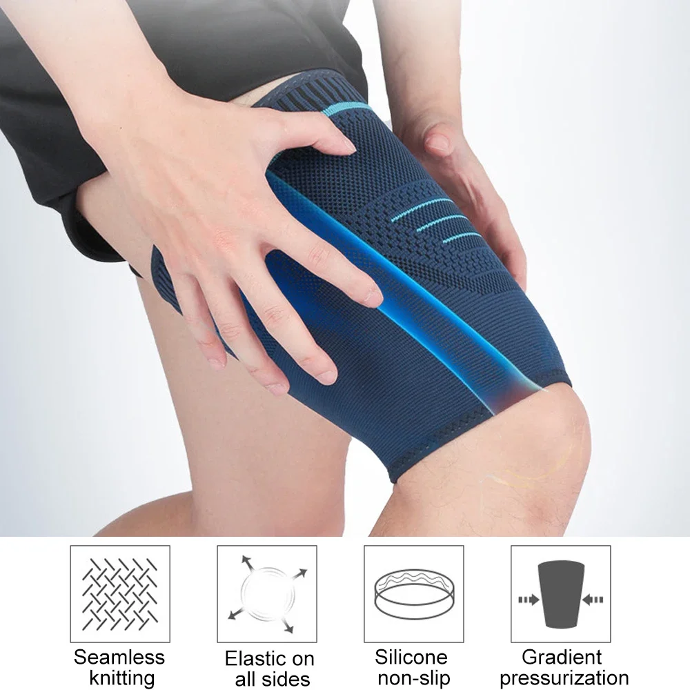 男性と女性のためのハイコンプレッションスリーブクワッドとハム - Cycling Quads のレビューと価格